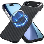 Techsuit - MagSafe z aramidových vláken - iPhone 17 Air - černý