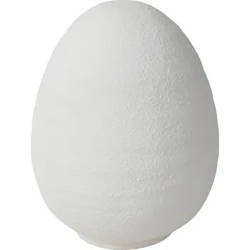 Velikonoční dekorace Keramické bílé vejce Aly XL, 20,5 cm