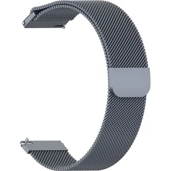 Řemínek na hodinky Techsuit - Řemínek na hodinky 20 mm (W009) - Samsung Galaxy Watch 4/5/Active 2, Huawei Watch GT 3 (42 mm)/GT 3 Pro (43 mm) - modrý