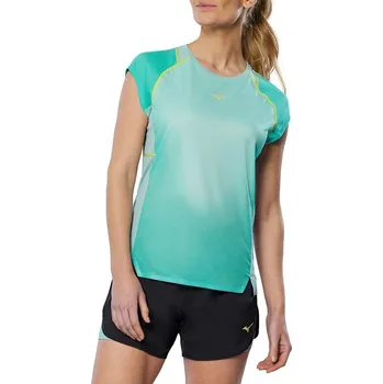 Běžecké oblečení Běžecké tričko Mizuno Aero Tee J2GAB20222 Velikost textilu: M