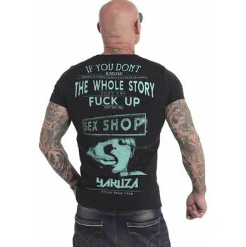 Pánské tričko Pánské triko Yakuza XXX Shop TSB 17022 black velikost: S