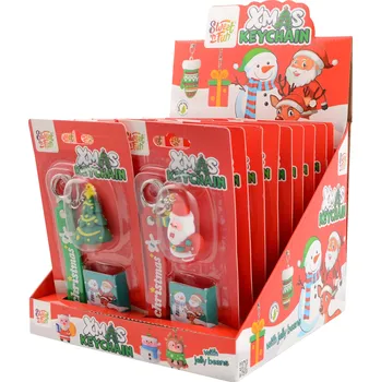 Xmas Key Chain - přívěšek na klíče s cukrovinkou 5g