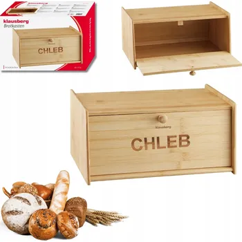 chlebník Jednodílný chlebník Klausberg z bambusu