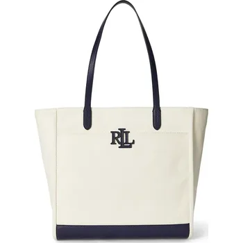 Kabelka Bavlněná kabelka Lauren Ralph Lauren 431982234 béžová 01A, vel. ONE SIZE
