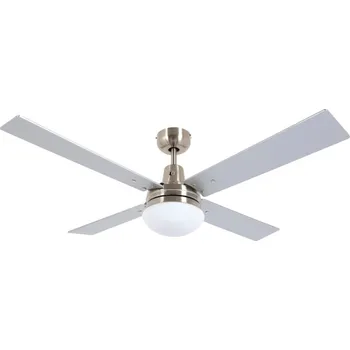 Lucci Air 210334 - Stropní ventilátor AIRFUSION 1xE27/60W/230V dřevo/chrom + DO