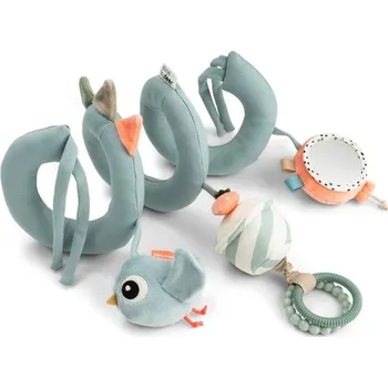 Hračka pro nejmenší DONE BY DEER aktivní spirála Celebration - modrá