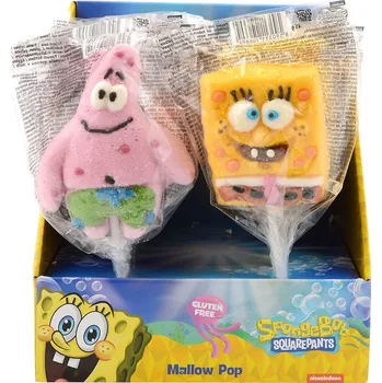 Bonbon Marshamllow lízátko Sonic 45g cena za kartonové balení (Kartonové balení : 12 ks)