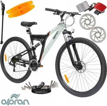 Jízdní kolo Horské kolo pánské/dámské 29" SHIMANO MTB celoodpružené hliníkové