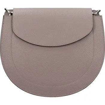 Kabelka Dámská kožená crossbody kabelka Italia Locita - šedá