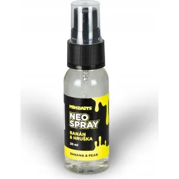 Návnadové aroma Spray Booster Přídavok do Návnad Dopalovač MikBaits Neo Banán Hruška 30 ml