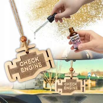 Vůně do auta Sada - Vůně do auta CHECK ENGINE W01 + parfém Milion
