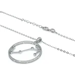 Šperky Jan Kos Jan Kos jewellery Stříbrný řetízek s přívěskem JMAS9511SN45