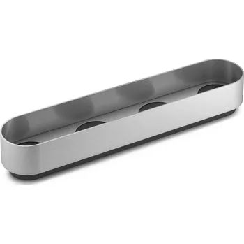 Svícen ZACK Svícen na čajové svíčky LONTA, kartáčovaná nerez