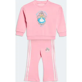 Dětská tepláková souprava adidas Originals DISNEY KE0479 růžová 30X, vel. 62