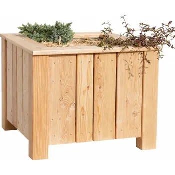 Truhlík Česká Manufaktura Samozavlažovací truhlík čtverec 43,5 cm, 56 x 56 cm, smrk | cena za ks