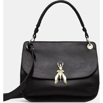 Kabelka Kožená kabelka Patrizia Pepe 8B0312.L162 černá 99X, vel. ONE SIZE