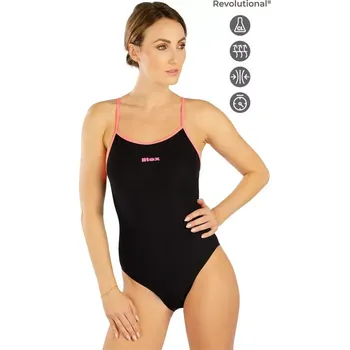 Dámské plavky Jednodílné plavky sportovní Litex 6E394 černé velikost 40