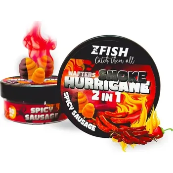 Návnadová surovina ZFISH - Wafters Smoke Huricane 2in1 8-10 mm 30 g Spice Sausage