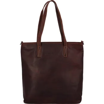Kabelka Dámská kožená kabelka Greenwood Apolen - hnědá
