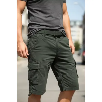 Pánské kraťasy Pánské maskáčové kraťasy loshan khaki