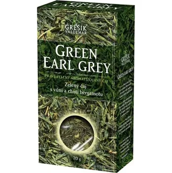 Čaj Valdemar Grešík Green Earl Grey 70 g
