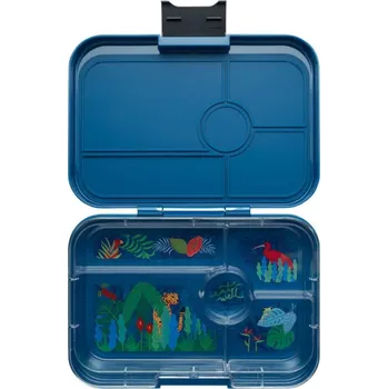 Yumbox Tapas nepropustný svačinový box s 5 sekcemi - Monte Carlo Blue/Jungle