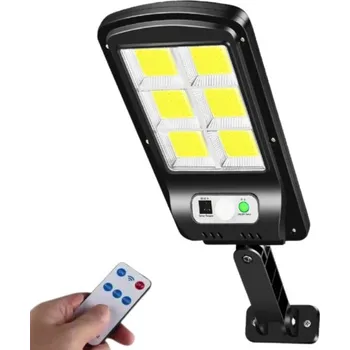 Venkovní osvětlení Solární pouliční lampa 108 COB LED s dálkovým ovládáním