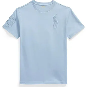 Chlapecké tričko Dětské bavlněné tričko Polo Ralph Lauren 323832907506 modrá 50X, vel. 150-161