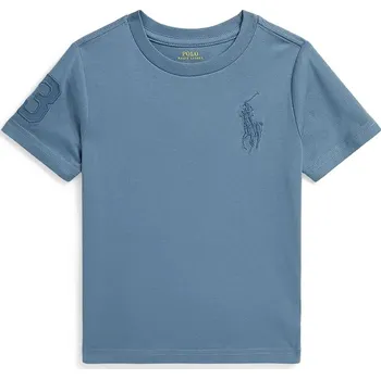 Chlapecké tričko Dětské bavlněné tričko Polo Ralph Lauren 322832907506 modrá 95X, vel. 102-108