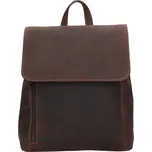 Dámský kožený batoh Greenwood Anet - tmavě hnědá
