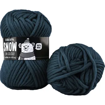 Příze Drops Snow UNI 116 půlnoc