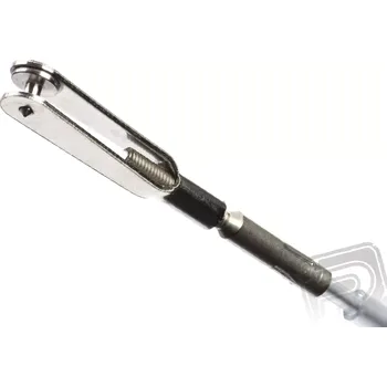 Modelářství Kavan Prefabrikované táhlo s M2 kovovou vidličkou, 1 ks.