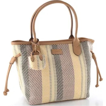 Kabelka Gabor vytkávaná shopper kabelka Granada Denada mixed beige 012435 | P703638