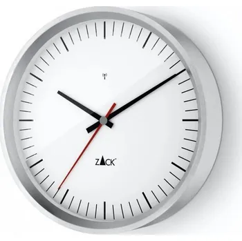 Hodiny ZACK Rádiem řízené nástěnné hodiny VIDA, 24 cm, bílé