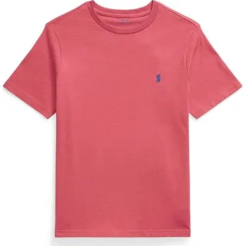Dětská móda Dětské bavlněné tričko Polo Ralph Lauren 323832904512 červená 33X, vel. 150-161