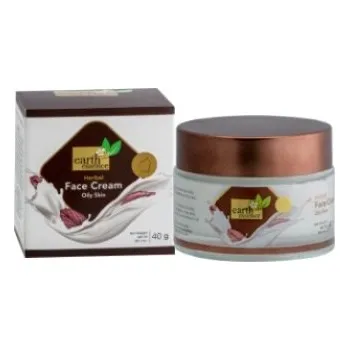 Pleťový krém Earth Essence bylinný krém na obličej – mastná pleť 40g