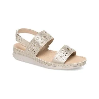 Dámské sandále Sandály Clara Barson JD23-0417-33 Béžová 43