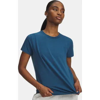 Dámské tričko Under Armour Dámské tričko UA Rival Core SS-BLU 1383648-498 Modrá XS