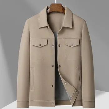 Pánská móda Best Fashion Pánská lehká bunda pro cestování i město Barva: Khaki, Velikost: M