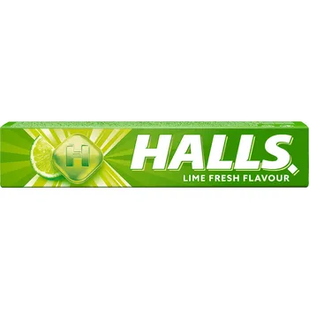 Bonbon Halls Fresh LIME 33,5g cena za kartonové balení (Kartonové balení : 20 ks)