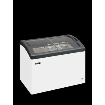 Mraznička Elcold TEFCOLD FOCUS 106 Pultová mraznička prosklené oblé víko