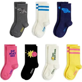 Dětské ponožky Mini Rodini Alien 7-pack 26260121 vícebarevná MLC, vel. 36/39