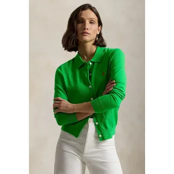 Dámský svetr Kardigan Polo Ralph Lauren, S, zelená, 76X