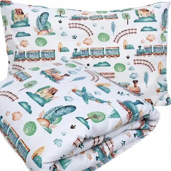 Povlečení Sada povlečení Plumeri 90 x 120 cm bílá