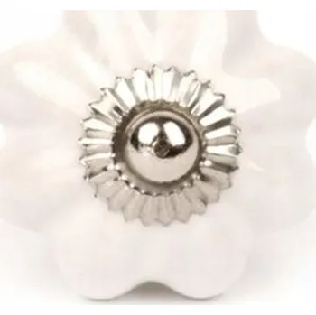 Nábytkové kování Nábytková úchytka Foremka bílá velká