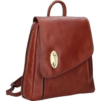 Městský batoh Elegantní dámský kožený batoh Katana Nora- hnědá
