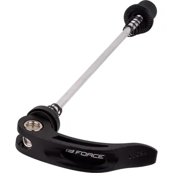 Komponent pro jízdní kolo FORCE Rychloupínák Force Al/ Fe, černý mat varianta přední