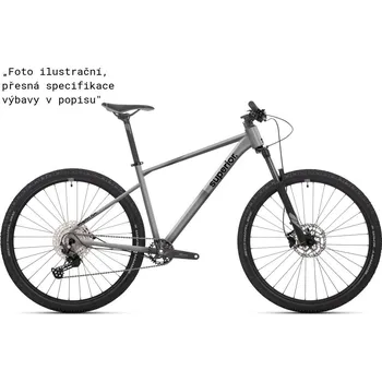 Horské kolo Superior XC 6.5 / Matte Dark Chrome 2026 Průměr kol: 29", Výška rámu: (16" = 41 cm), Velikost rámu: S