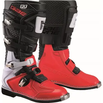 Moto obuv a Dětské motokrosové boty Gaerne GX-J černá/červená velikost 34