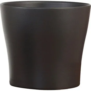Obal na květináč Obal na květináč Scheurich RUBY 808 ANTRACITE B keramický 17cm